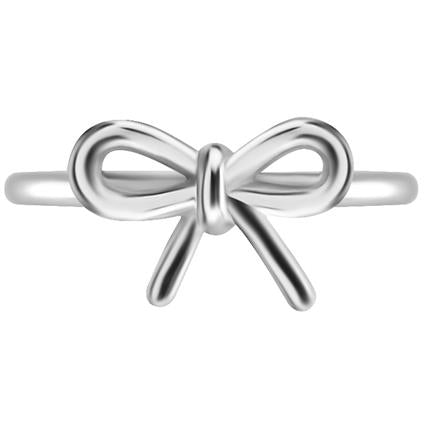 Nickelfree Clicker Ring mit Schleife (1.2mm)