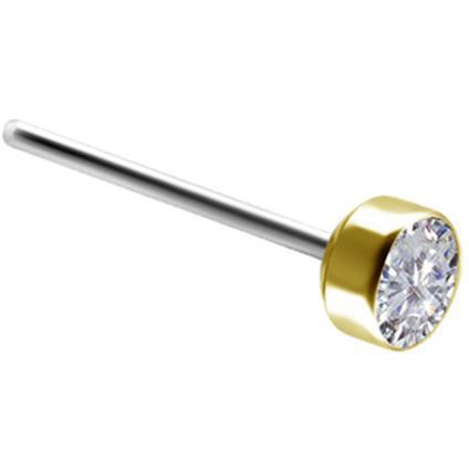 TL Gold Attachment mit Lab Created Diamonds