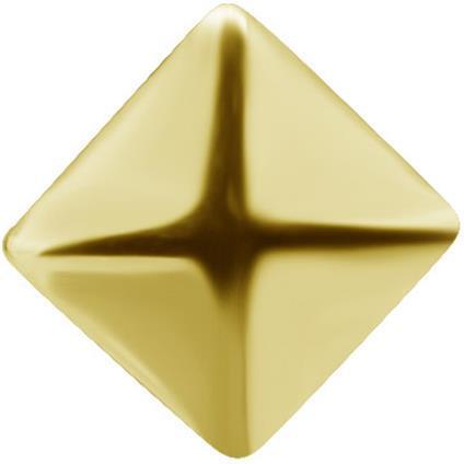 Gold Attachment PYRAMIDE plain