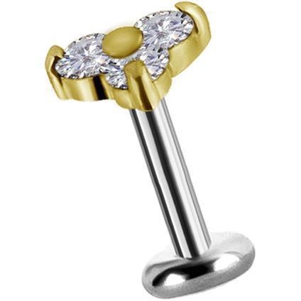 TL Gold Attachment TRINITY mit Premium Zirconia