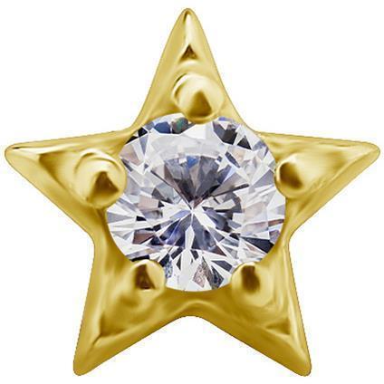 TL Gold Attachment STAR mit Premium Zirconia