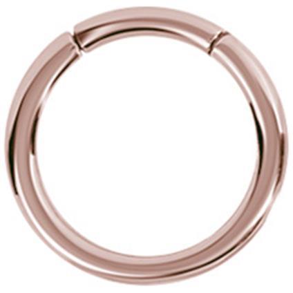 Rosé Gold Clicker Ring (0.8mm) 18 Karat