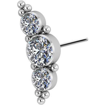 TL Titan Attachment CLUSTER BOW mit Premium Zirconia